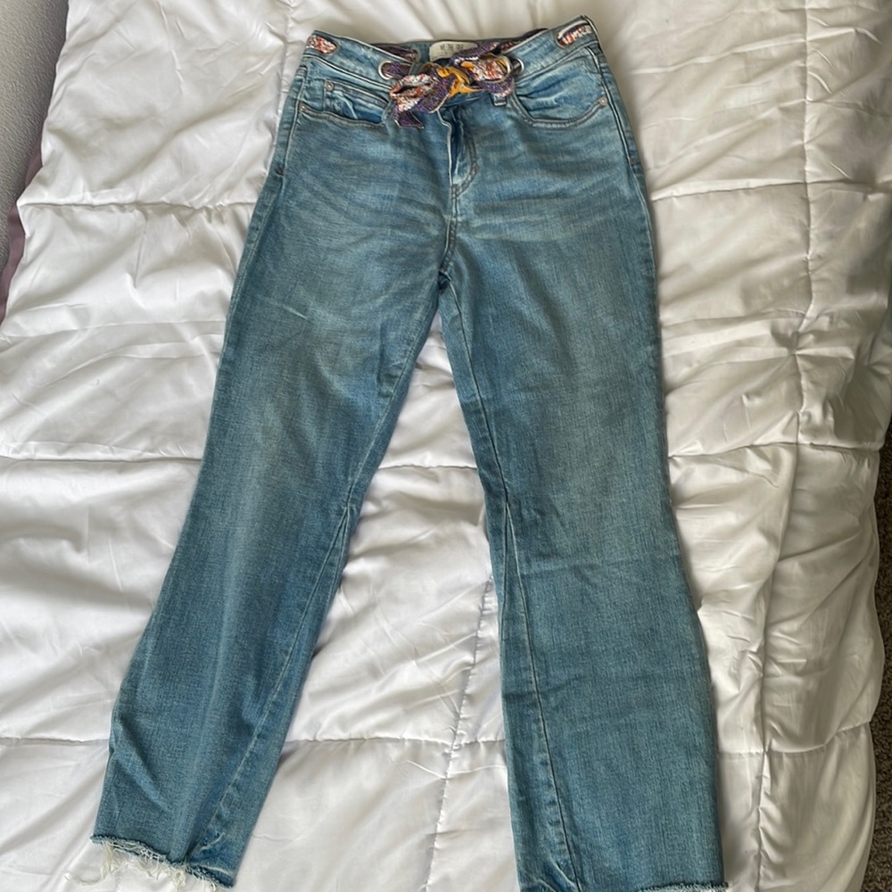 Free People jeans.